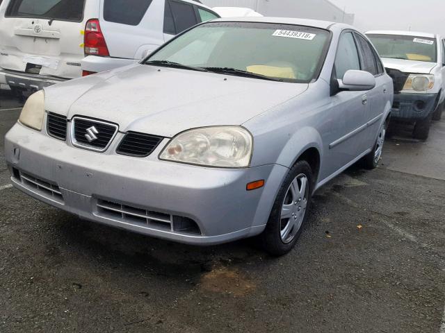 KL5JD56Z15K218767 - 2005 SUZUKI FORENZA S GRAY photo 2