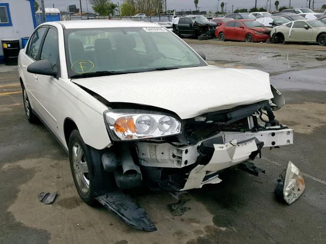 1G1ZS58F68F100323 - 2008 CHEVROLET MALIBU LS 白色 照片 1