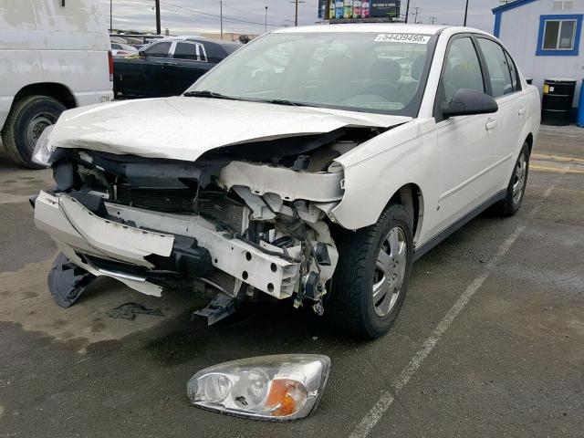 1G1ZS58F68F100323 - 2008 CHEVROLET MALIBU LS 白色 照片 2