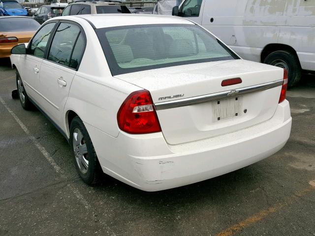 1G1ZS58F68F100323 - 2008 CHEVROLET MALIBU LS 白色 照片 3