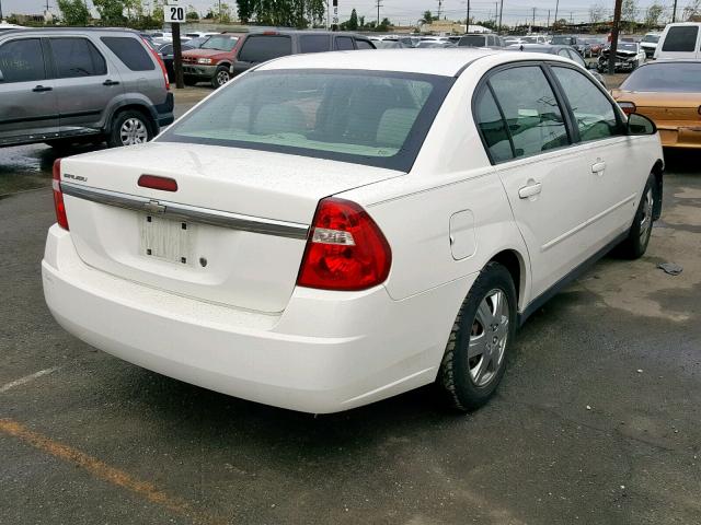 1G1ZS58F68F100323 - 2008 CHEVROLET MALIBU LS 白色 照片 4