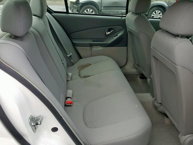 1G1ZS58F68F100323 - 2008 CHEVROLET MALIBU LS 白色 照片 6
