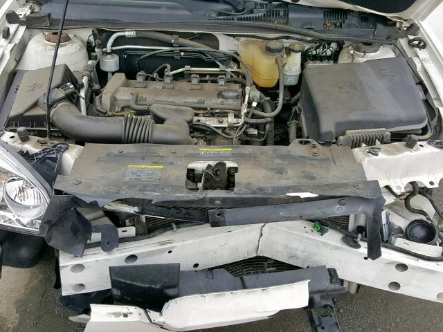 1G1ZS58F68F100323 - 2008 CHEVROLET MALIBU LS 白色 照片 7