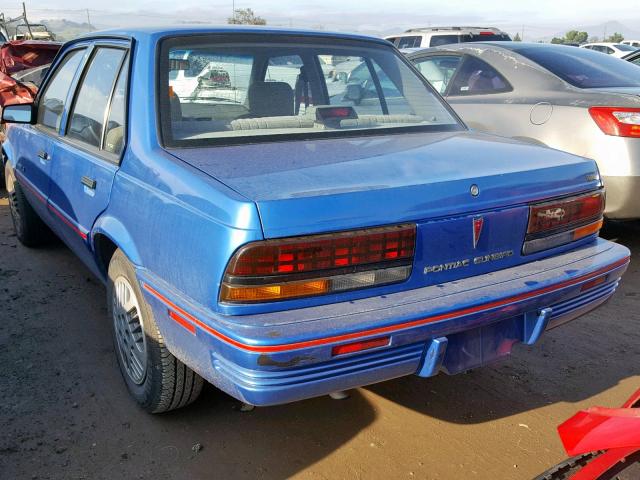 1G2JB54H2R7601124 - 1994 PONTIAC SUNBIRD LE BLUE photo 3