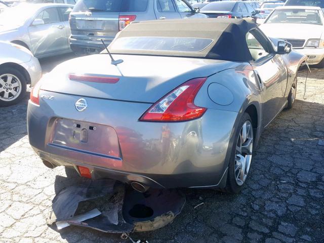 JN1AZ4FH4FM430424 - 2015 NISSAN 370Z BASE GRAY photo 4