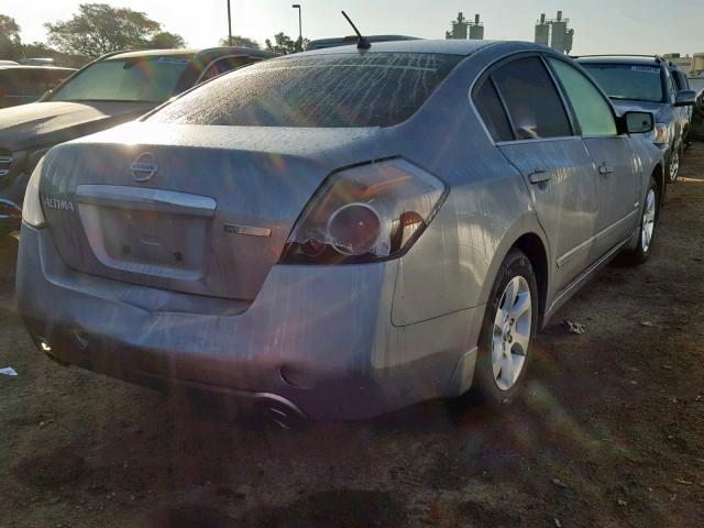 1N4CL21E07C204418 - 2007 NISSAN ALTIMA HYB SILVER photo 4