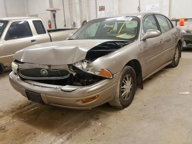 1G4HP52K434112593 - 2003 BUICK LESABRE CU BEIGE photo 2