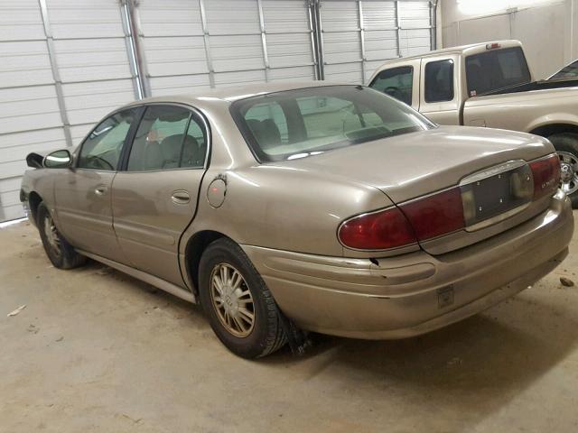 1G4HP52K434112593 - 2003 BUICK LESABRE CU BEIGE photo 3