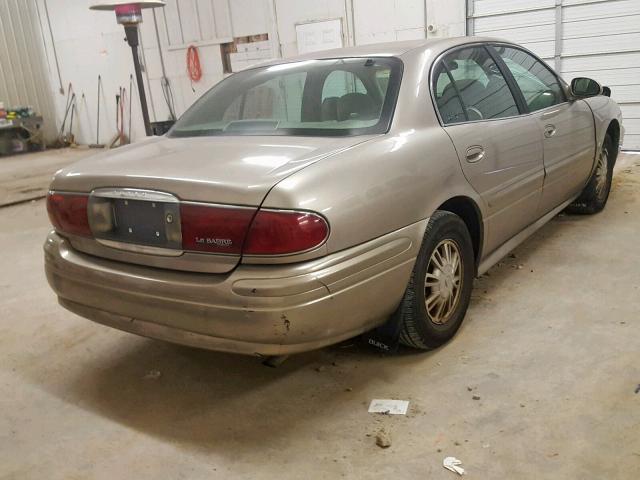 1G4HP52K434112593 - 2003 BUICK LESABRE CU BEIGE photo 4