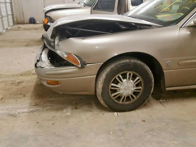 1G4HP52K434112593 - 2003 BUICK LESABRE CU BEIGE photo 9