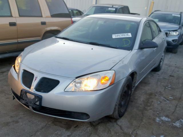 1G2ZF58B774268723 - 2007 PONTIAC G6 VALUE L SILVER photo 2