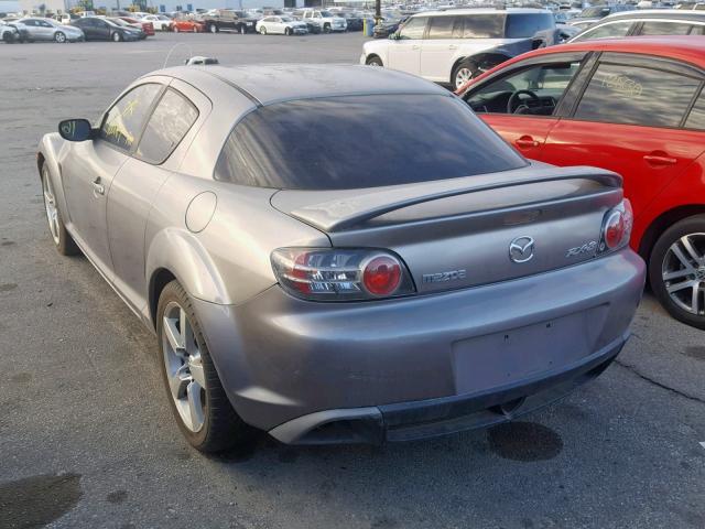 JM1FE173150158257 - 2005 MAZDA RX8 GRAY photo 3