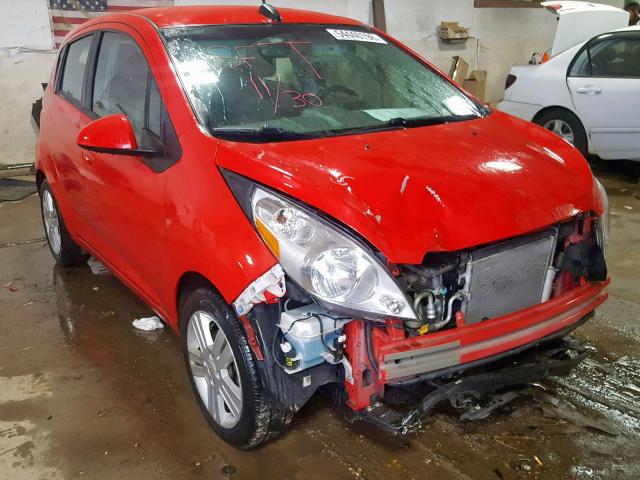 KL8CD6S99FC731977 - 2015 CHEVROLET SPARK 1LT RED photo 1