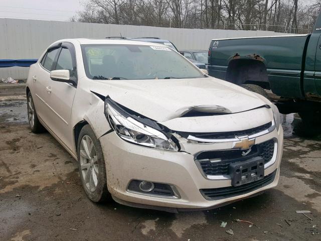 1G11E5SL1EF155597 - 2014 CHEVROLET MALIBU 2LT WHITE photo 1