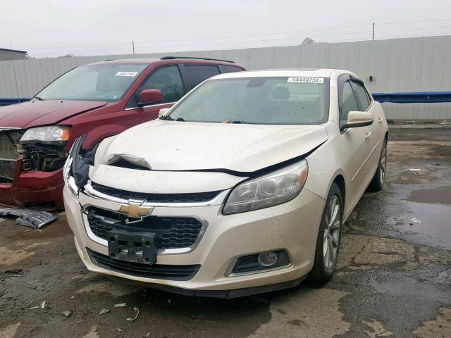 1G11E5SL1EF155597 - 2014 CHEVROLET MALIBU 2LT WHITE photo 2