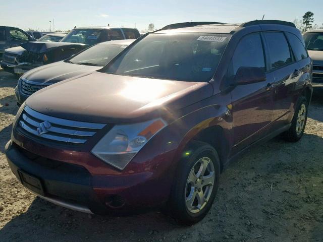 2S3DB417X86121184 - 2008 SUZUKI XL7 LUXURY MAROON photo 2