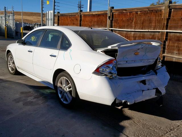 2G1WC5E34E1172439 - 2014 CHEVROLET IMPALA LIM WHITE photo 3