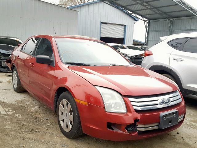 3FAHP06Z39R111228 - 2009 FORD FUSION S RED photo 1