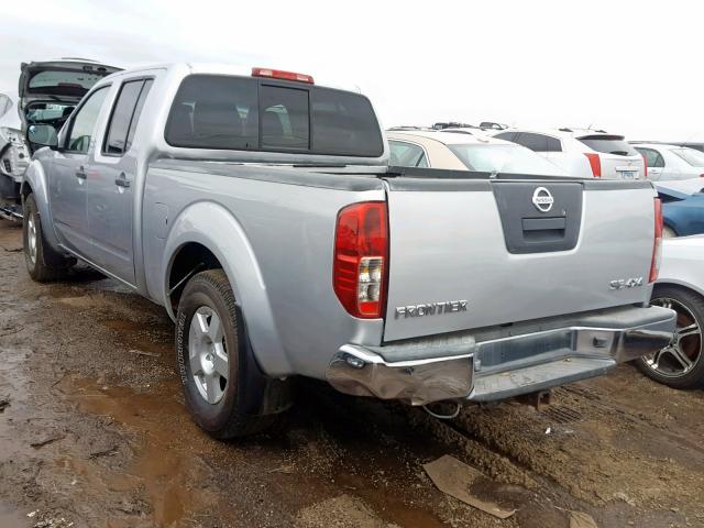 1N6AD09WX8C444820 - 2008 NISSAN FRONTIER C GRAY photo 3