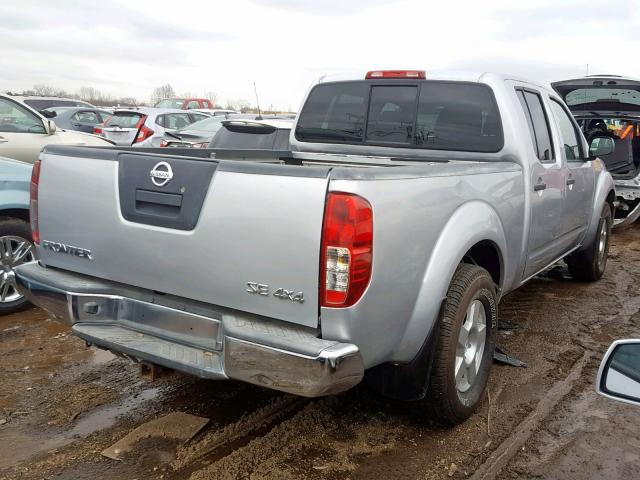 1N6AD09WX8C444820 - 2008 NISSAN FRONTIER C GRAY photo 4