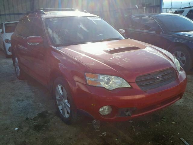 4S4BP67C066308567 - 2006 SUBARU LEGACY OUT RED photo 1