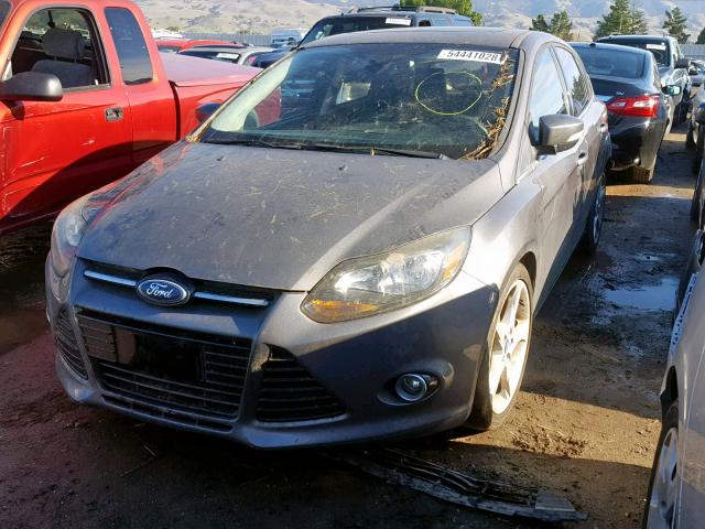 1FAHP3N22CL258085 - 2012 FORD FOCUS TITA CHARCOAL photo 2