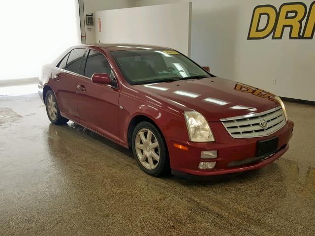 1G6DC67A350126504 - 2005 CADILLAC STS BURGUNDY photo 1