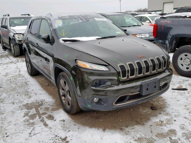 1C4PJMCB3GW299751 - 2016 JEEP CHEROKEE L GREEN photo 1