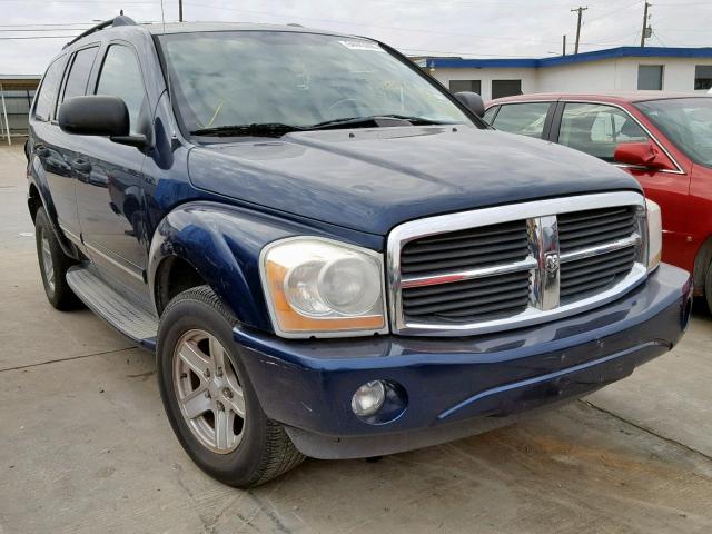 1D4HD58D34F139721 - 2004 DODGE DURANGO LI BLUE photo 1