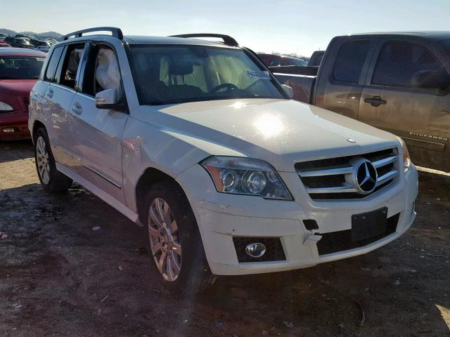 WDCGG8HB7CF771100 - 2012 MERCEDES-BENZ GLK 350 4M WHITE photo 1