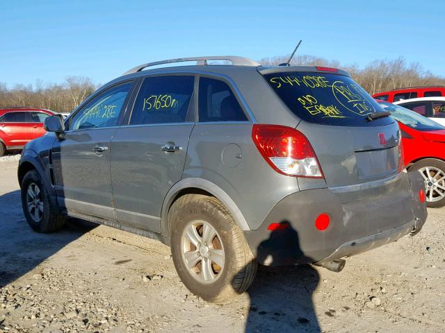 3GSDL43N18S586062 - 2008 SATURN VUE XE GRAY photo 3