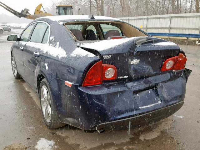 1G1ZB5E07CF239630 - 2012 CHEVROLET MALIBU LS 蓝色 照片 3