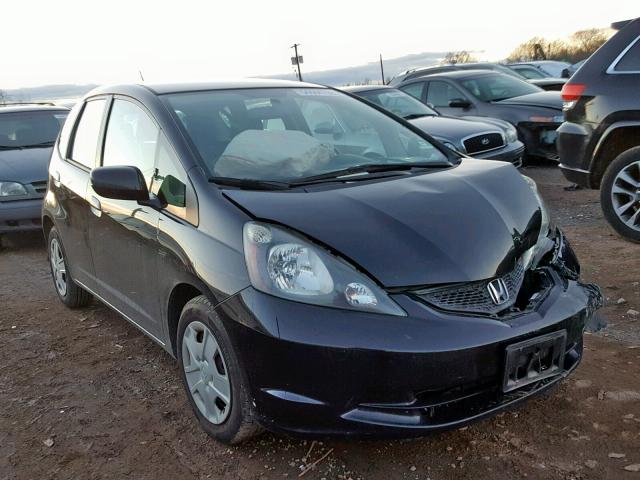 JHMGE8H33CC025229 - 2012 HONDA FIT BLACK photo 1