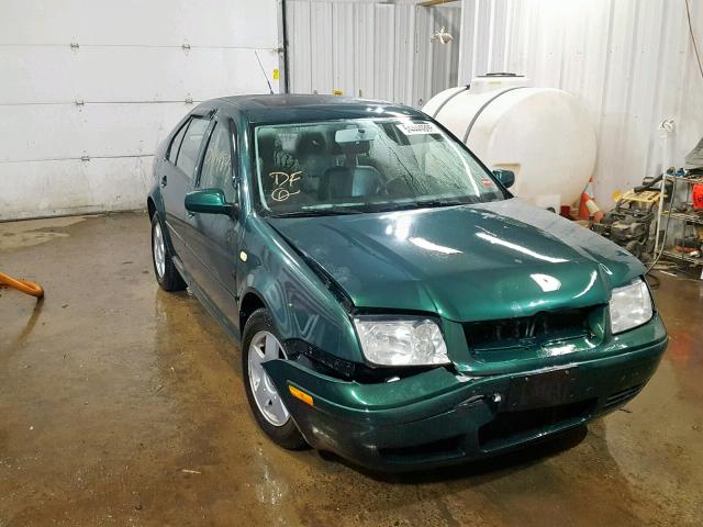 3VWSC29M6XM110850 - 1999 VOLKSWAGEN JETTA GLS GREEN photo 1