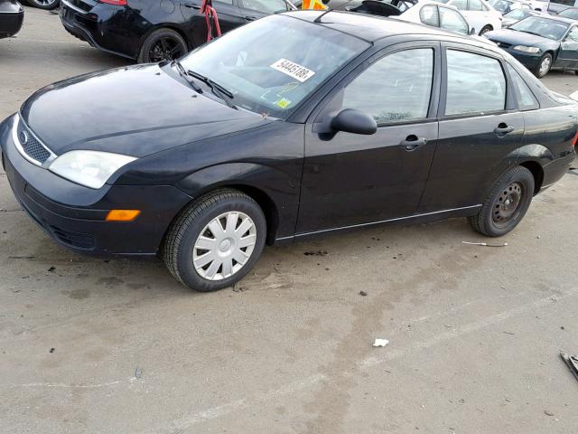 1FAFP34N45W164553 - 2005 FORD FOCUS ZX4 BLACK photo 2