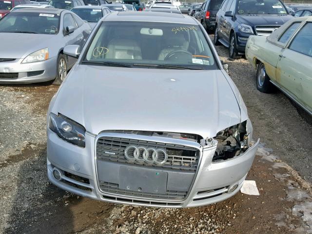 WAUDF78E07A077798 - 2007 AUDI A4 2.0T QU GRAY photo 9