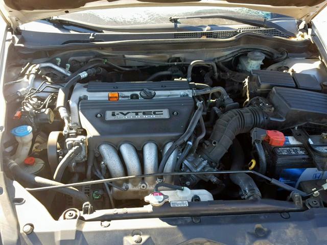 1HGCM56166A163447 - 2006 HONDA ACCORD VAL SILVER photo 7