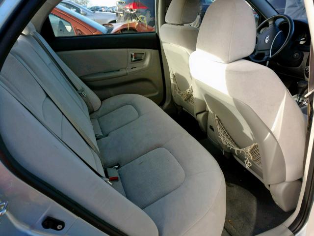 KNAFE121085496694 - 2008 KIA SPECTRA EX SILVER photo 6