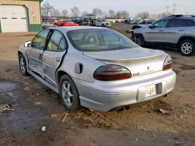 1G2WP52K92F186420 - 2002 PONTIAC GRAND PRIX SILVER photo 3