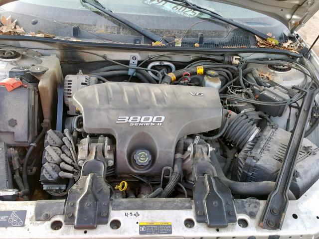 1G2WP52K92F186420 - 2002 PONTIAC GRAND PRIX SILVER photo 7
