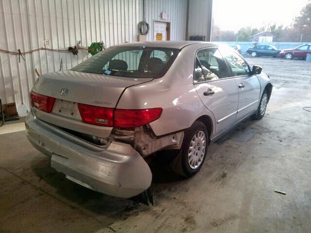 1HGCM56185A173007 - 2005 HONDA ACCORD DX SILVER photo 4