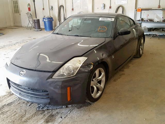 JN1BZ34E37M551079 - 2007 NISSAN 350Z COUPE BLACK photo 2