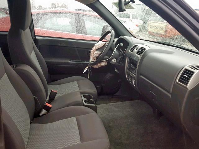 1GCESCFE5C8165858 - 2012 CHEVROLET COLORADO L BLACK photo 5