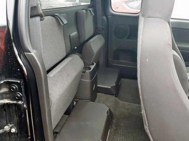 1GCESCFE5C8165858 - 2012 CHEVROLET COLORADO L BLACK photo 6