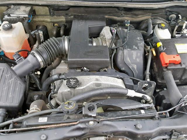 1GCESCFE5C8165858 - 2012 CHEVROLET COLORADO L BLACK photo 7