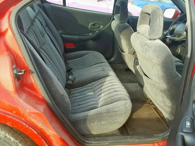 1G2WP52K2WF260623 - 1998 PONTIAC GRAND PRIX RED photo 6