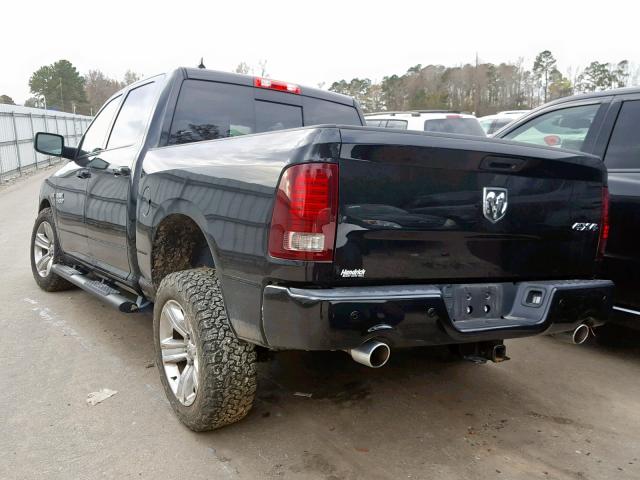 1C6RR7MT0FS697913 - 2015 RAM 1500 SPORT BLACK photo 3