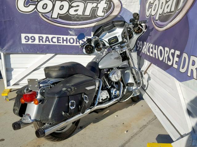 1HD1FRW185Y661595 - 2005 HARLEY-DAVIDSON FLHRCI GRAY photo 4