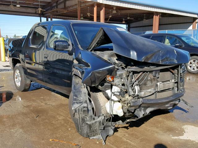 2HJYK16408H539489 - 2008 HONDA RIDGELINE BLACK photo 1