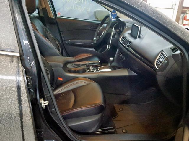 3MZBM1L73FM124715 - 2015 MAZDA 3 TOURING BLACK photo 5